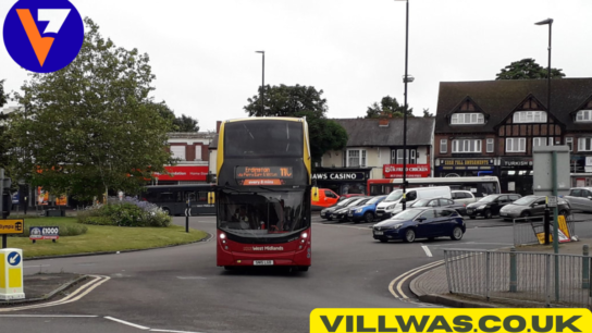 bus from birmingham to erdington